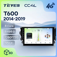 TEYES CC4L Para Zotye T600 2014 - 2019 CarPlay Android Auto 2DIN Autoradio Radio Multimedia Estéreo