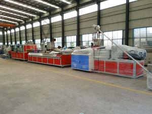 WOLJIA двухшнековый ПВХ угловой экструдер для <span class=keywords><strong>WPC</strong></span> профиля 380 В имитационная мраморная линия - Product Image 5