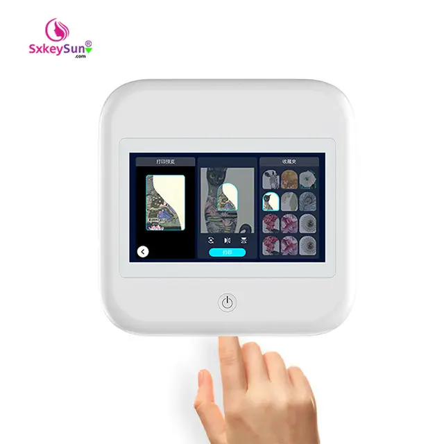 20213d דיגיטלי אצבע הדפסת wifi אינטליגנטי מכונה אוטומטי חשמלי אמנות ציור הדפסת עיצוב ציפורניים מכונת נייל אמנות מדפסת