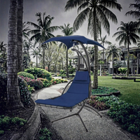 Auvent de patio extérieur et gazebo et pergola chaise longue suspendue hamac de balançoire de porche de jardin pour l'utilisation de meubles d'intérieur et d'extérieur
