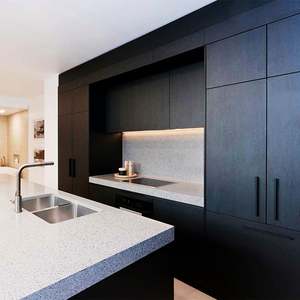 Muebles de Cocina Modernos con Isla, Armario de Cocina Moderno, Gabinetes de Cocina Lacados Modernos - Product Image 3