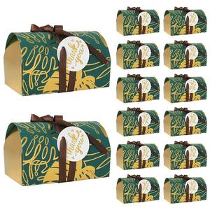 Elegante Caja de Dulces para Boda Europea, Caja de Regalo de Papel con Relieve Dorado, Materiales Reciclados, Múltiples Opciones de Color - Product Image 5