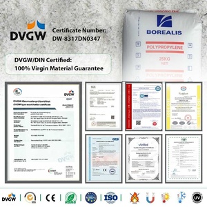 Tubería de Agua PPR Antibacteriana de 32 mm, 40 mm, 50 mm, <span class=keywords><strong>110</strong></span> mm, 160 mm para Distribución de Agua Potable y Sistemas Sanitarios - Product Image 6