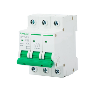 DZ47- 63DC 6KA 250V 750V 500V 1000V 1-63A güneş fotovoltaik MCB minyatür devre kesici - Product Image 3