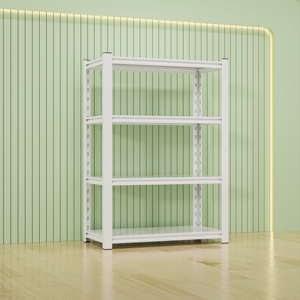 מדף מתכת כבד 5 שכבות מתקפל שחור מתכוונן למחסן, מטבח ומרפסת - Product Image 6