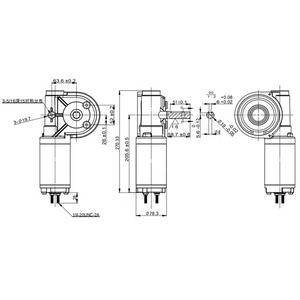 <span class=keywords><strong>Treuil</strong></span> électrique à vis sans fin, 12v, haute qualité, boîte de vitesse, moteur ancre DC - Product Image 4
