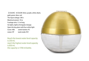 Sản Phẩm Bán Chạy Nhất Máy Lọc Không Khí 2022 Bộ Lọc Hepa/Máy Lọc Không Khí Hepa/Máy Lọc Không Khí Dựa Trên Nước - Product Image 3