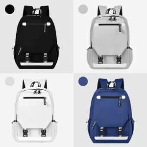 Unisex Custom Logo Printed Student <b>Backpack</b> Fashion Zip Closure Waterproof Polyester for <b>Kids</b> - Product Image 2