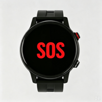 Reloj Inteligente L23 4G para Personal de Fábrica con GPS, WIFI, LBS, Multiposicionamiento, Llamadas Bidireccionales, Monitor de Temperatura y Frecuencia Cardíaca, Reloj de Seguridad