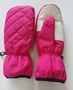 Gants de sports de plein air de haute qualité conception à carreaux Logo personnalisé <span class=keywords><strong>mitaine</strong></span> polaire neige Snowboard gants de ski pour dame fille - Product Image 6