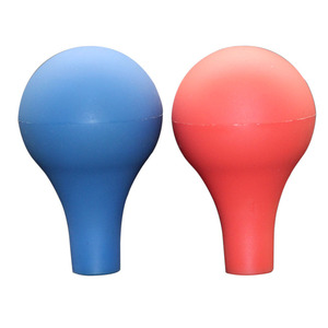 ปิเปตแบบใช้แล้วทิ้ง หัวดูดยาง ลูกยางดูดสีน้ำเงิน สีแดง ฝาหยดสารเคมีสำหรับห้องปฏิบัติการ ใช้ได้กับทุกประเภท - Product Image 1