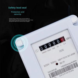 Medidor de energía DDS eléctrico monofásico Kilo Wathour 230/220V medidor electrónico de kilovatios-hora Nivel 2 - Product Image 2