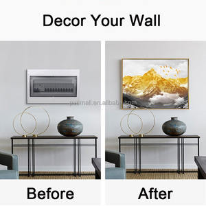 Decorazioni personalizzate pezzi d'arte metro elettrico decorativo coperchio scatola tela cristallo porcellana wall art painting - Product Image 4