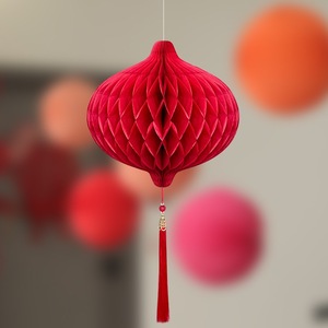 Decoración colorida para fiestas, bolas de papel de nido de abeja para cumpleaños, bodas, eventos festivos - Product Image 5