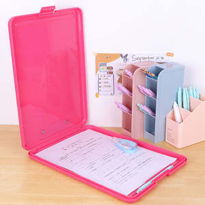 Porte-documents portable A4 WEISHENG <span class=keywords><strong>à</strong></span> prix d'usine, fin et léger, pour infirmières, avec rangement pour menus et dossiers, en PP, 340x240x25mm - Product Image 4