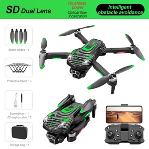 โดรนของเล่นเด็ก S17 <span class=keywords><strong>Pro</strong></span> พร้อมกล้องคู่ 8K และการหมุนตัว 360 องศา, ควอดคอปเตอร์บังคับวิทยุแบบไร้แปรงถ่านสำหรับเด็ก - Product Image 5
