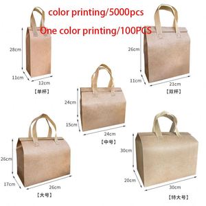 Custom Logo Disposable Thermal Food Delivery Bag Waterproof Non-Woven Insulated <b>Cooler</b> Bag Insulated Kids Lunch Bags - Product Image 2