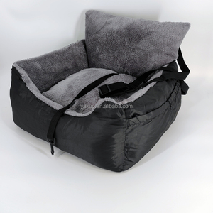 Depolama cepleri ve klipsli tasma taşınabilir köpek araba seyahat taşıyıcısı yatak ile yumuşak köpek Booster koltuklar - Product Image 2