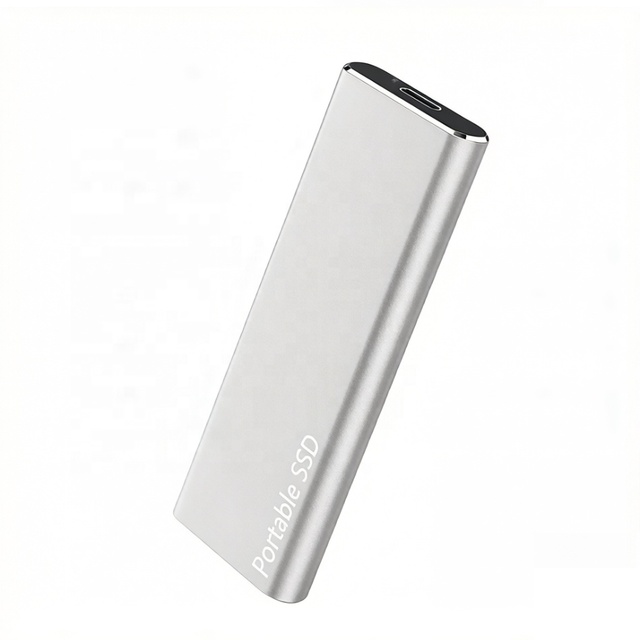 High Speed Nvme PSSD Type-C 128GB 240GB 480GB 1TB 2TB 4TB SSD Metal External Hard Drives for Computer Mobile Phone