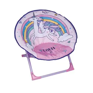 Silla plegable portátil para bebés, de hierro, con dibujos animados, Luna, Malasia