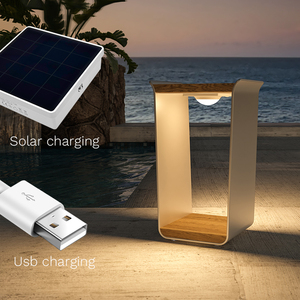 Lámpara de luz LED recargable con energía <span class=keywords><strong>solar</strong></span> de Guangdong, farol de suelo de Metal negro para decoración de jardín al aire libre, clasificación IP65 - Product Image 6