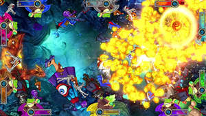 Videojuego de disparos <span class=keywords><strong>Monster</strong></span> City Arcade Skill 4 Man Shooting <span class=keywords><strong>Monster</strong></span> para sala de juegos en EE. UU. - Product Image 3