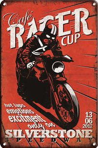 Plaque en métal vintage personnalisée pour garage, décoration de moto et de <span class=keywords><strong>voiture</strong></span>, impression numérique, personnalisable, plus de 10 000 designs - Product Image 3