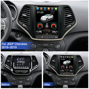 Autoradio HFMidia 10,4 pouces avec écran vertical, multimédia vidéo, compatible CarPlay sans fil pour JEEP Cherokee 2016-2019 - Product Image 5