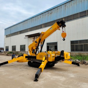 5T ổn định Spider Crane mặt đất thấp áp lực quá tải cảnh báo DIESEL điện Powered 16.5m thủy lực Spider Lift - Product Image 1