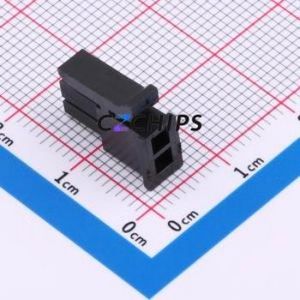 BX-MX3.0-2-1P-GJK Housing (Wire-to-Board / Wire-to-Wire) P=3mm Connector 2x1P 3mm Micro-Fit (MX 3.0) 3mm - Product Image 1