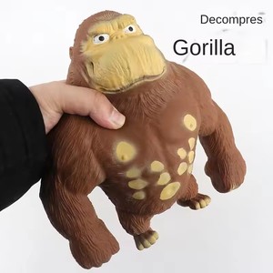 Jouets anti-stress orang-outan de 14 cm, jouets élastiques mignons, singe amusant, décompression, gorille, jouet pour soulager le stress, pour adultes et enfants - Product Image 5