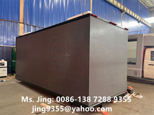 Pantallas <span class=keywords><strong>grandes</strong></span> impermeables para exteriores 4800*1920mm HD Led camión móvil P4 publicidad digital camión carrocería furgoneta a la venta - Product Image 2