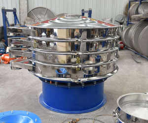 Tamiz vibratorio rotatorio de harina de avena de 1200mm de diámetro - Product Image 1