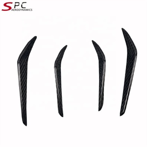Pièces de garniture de pare-chocs avant en Fiber de carbone Style SPC MP pour BMW M3 <span class=keywords><strong>M4</strong></span> volets avant en Fiber de carbone pour BMW G80 G82 G83 séparateur avant - Product Image 1
