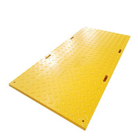 Plaque routière recyclable en HDPE pour véhicules lourds, passage de véhicules, développement d'infrastructure, tapis de protection du sol