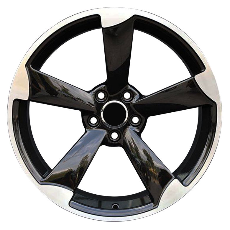 Visage noir brillant de machine