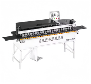 เครื่องปิดขอบอัตโนมัติ PVC รุ่น 210 สำหรับงานเฟอร์นิเจอร์แผ่น MDF ตัดแต่งมุมไม้ - Product Image 1