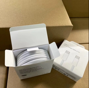 Produits tendances : Câble USB Type C vers C, 1 m 60 W, 2 m 240 W, câble Type C à charge rapide pour <span class=keywords><strong>iPhone</strong></span> 16 <span class=keywords><strong>Pro</strong></span> Max, 15 Plus, <span class=keywords><strong>14</strong></span> <span class=keywords><strong>Pro</strong></span> - Product Image 5
