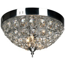 Metal Artistic Style Square Nakita Droplet Flush Mount Glass Crystal Acrylic Home Decoration <b>Ceiling</b> <b>Lighting</b> - Product Image 5