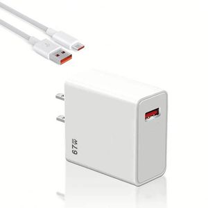 67W Super Fast <b>Charger</b> for MI <b>Charger</b> <b>USB</b> C PD Cell Phone Charging - Product Image 1