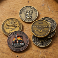 Pièces de monnaie personnalisées en alliage de zinc, avec motif 3D en relief, compas tout-terrain et camion, pièce de défi en laiton personnalisée pour les aventures en plein air