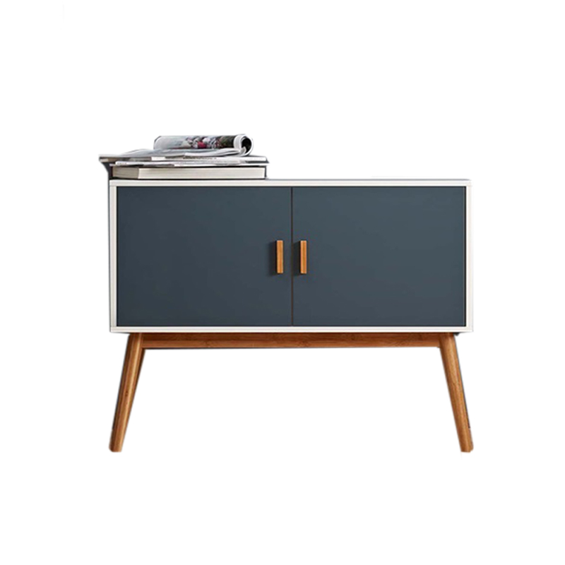 Белый с темным эффектом, домашняя мебель, деревянные ножки, боковая доска