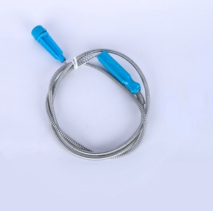 Desatascador de inodoros manual ecológico de acero para el hogar, 200 cm de longitud, máquina de limpieza de tuberías de drenaje, modelo USA Mairun. - Product Image 2