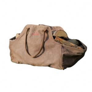 Échantillon gratuit, porte-bûches en toile imperméable de grande capacité avec poignée, porte-bois de cheminée, sac fourre-tout, porte-bois de chauffage - Product Image 3