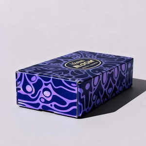 Boîtes d'emballage personnalisées Boîte en papier Impression couleur personnalisée Style luxueux en carton ondulé Facile à ouvrir Jouets Cadeau Souvenir Boîte Forme <span class=keywords><strong>Ouh</strong></span> - Product Image 2