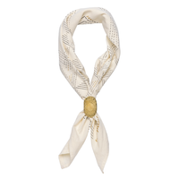Bandana en coton 'Trust Yourself' personnalisée OEM, vente en gros du fabricant, certifiée OEKO-TEX, foulard en coton imprimé en usine