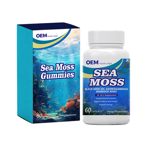 Cápsulas de Musgo Marino OEM, Soluciones de Empaque Personalizadas de Fábrica, Diseño de Etiquetas, Soporte de Marca para la Expansión de Líneas de Productos - Product Image 4