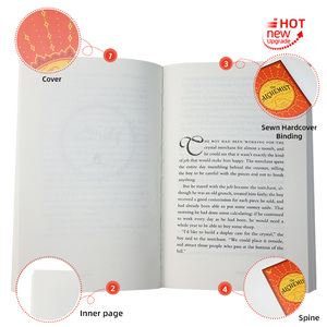 Stampa all'ingrosso di <span class=keywords><strong>libri</strong></span> personalizzati con rilegatura perfetta, copertina morbida, utilizzando carta riciclabile ecologica, <span class=keywords><strong>libri</strong></span> <span class=keywords><strong>fantasy</strong></span>. - Product Image 2