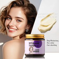 Marca Privada para Crema Hidratante Corporal 100% Manteca de Karité Sin Perfume, Sin Parabenos, para el Cuidado de la Piel de Adultos, Bálsamo de Miel Batido