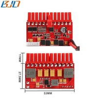 Modul PSU Pico ATX 160W Output 24Pin, Input DC 12V, Konektor PCIe 6Pin Male untuk Casing Komputer Mini PC